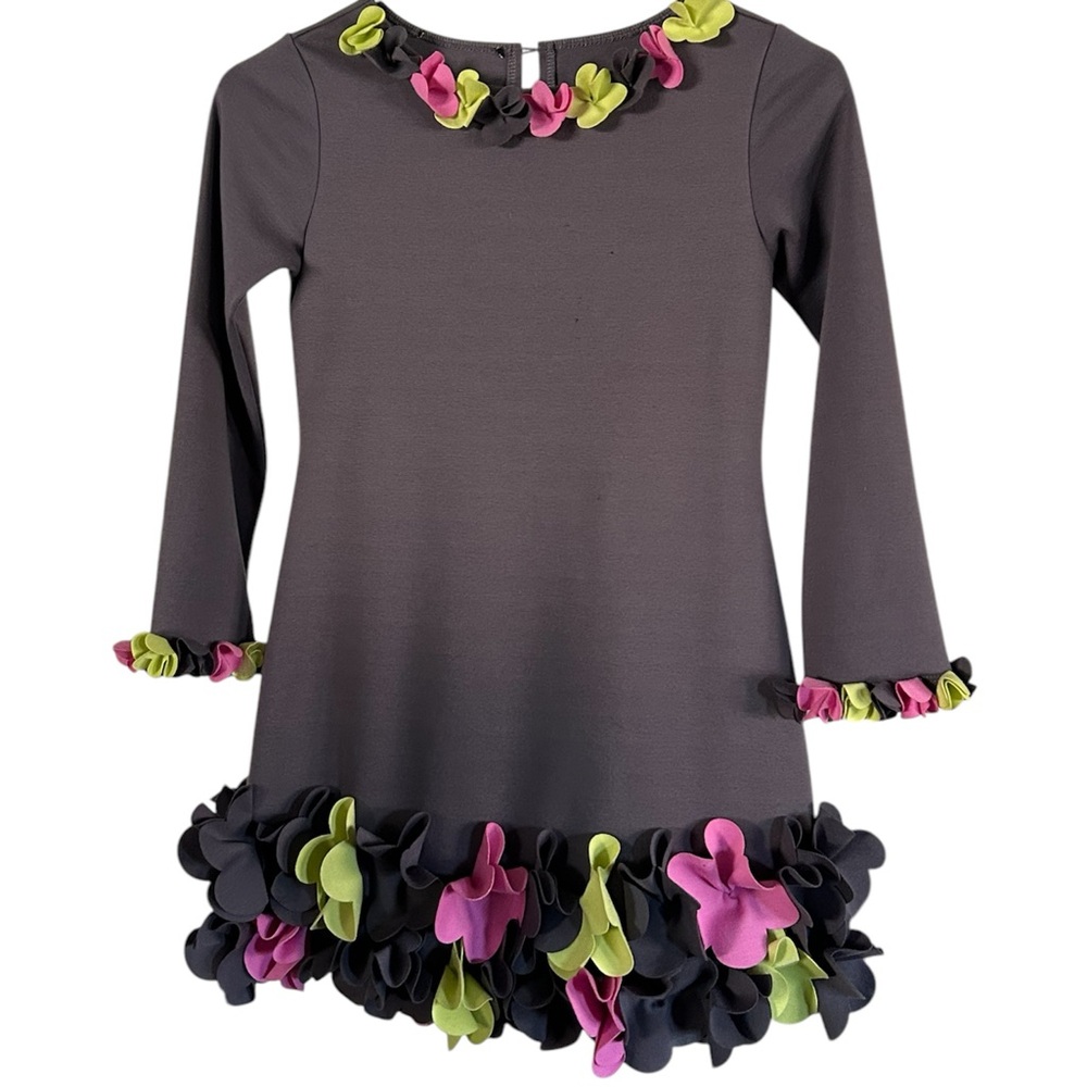 Biscotti EUC girls’ floral ruffled dress size 8/10